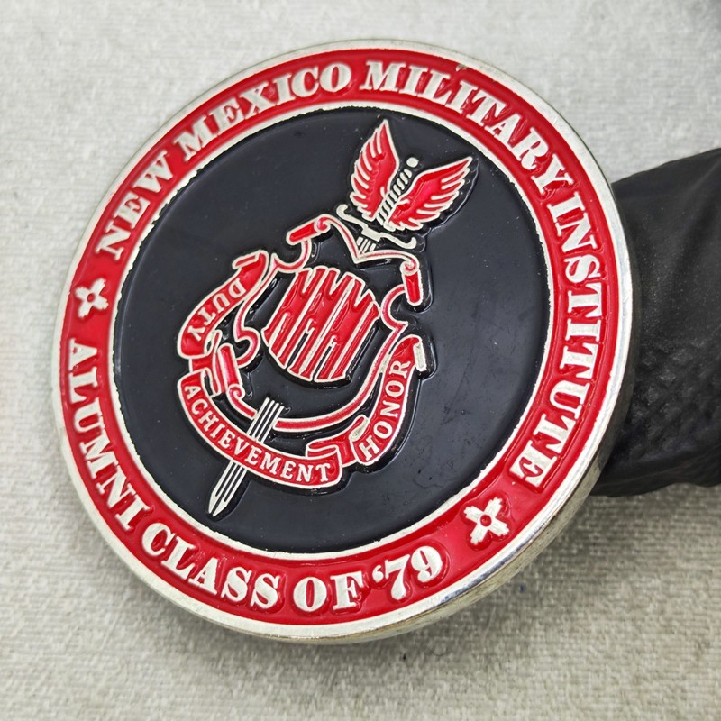 New Mexico Military Institute 1979 Alumni Roswell NMMI Challenge Coin gallery
