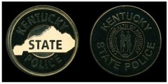 Kentucky State Police Challenge Coin L317