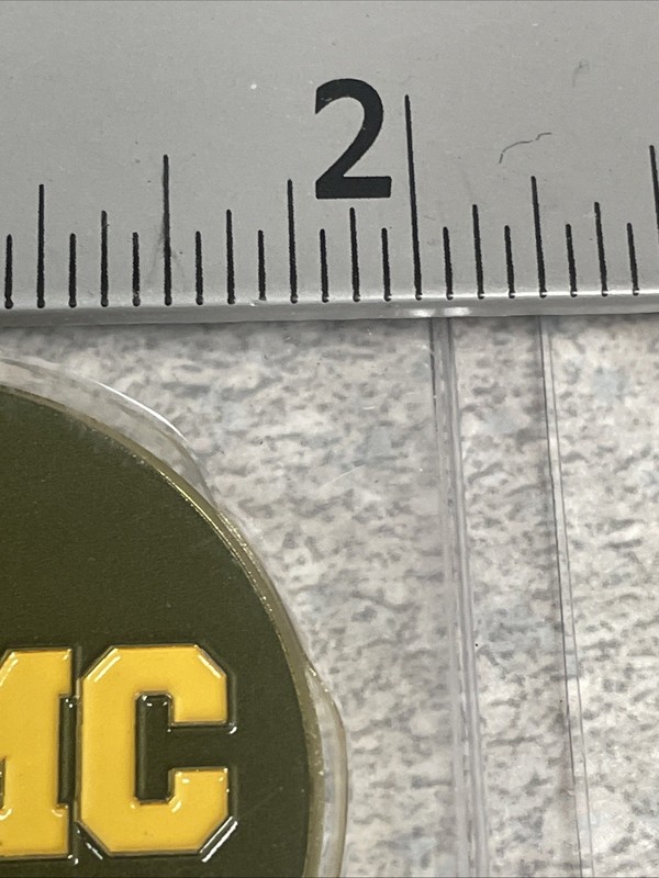 Coin - USMC Green - The Basic School - New In Case - Licensed gallery