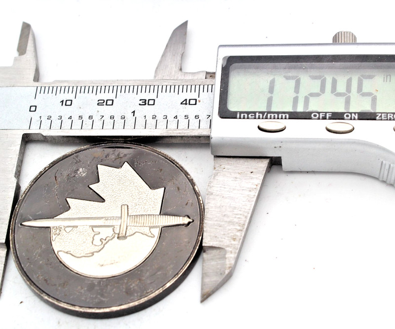 Joint Task Force Two 30th Anniversary Canada Challenge Coin 1993-2023 Copper gallery