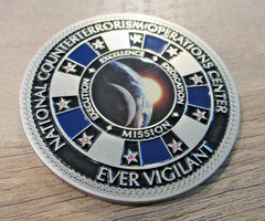 NCTC CIA National Counterterrorism Center Challenge Coin