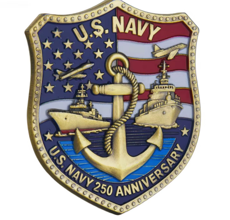 USMC Challenge Coin/Medal, 250th Anniversary U.S.Marine Corps United States gallery