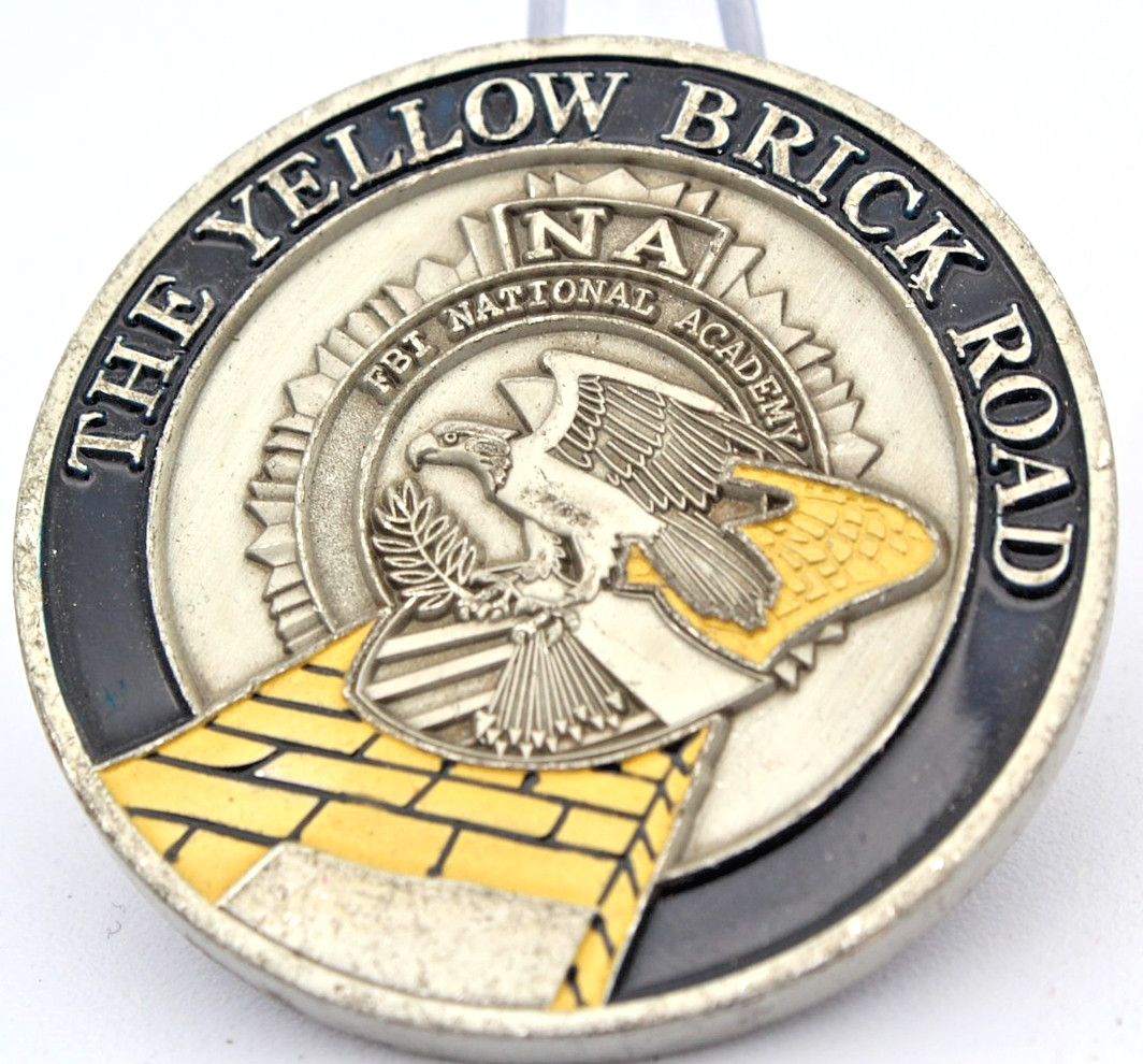 FBI National Academy The Yellow Brick Road Challenge Coin 2.0"Copper gallery
