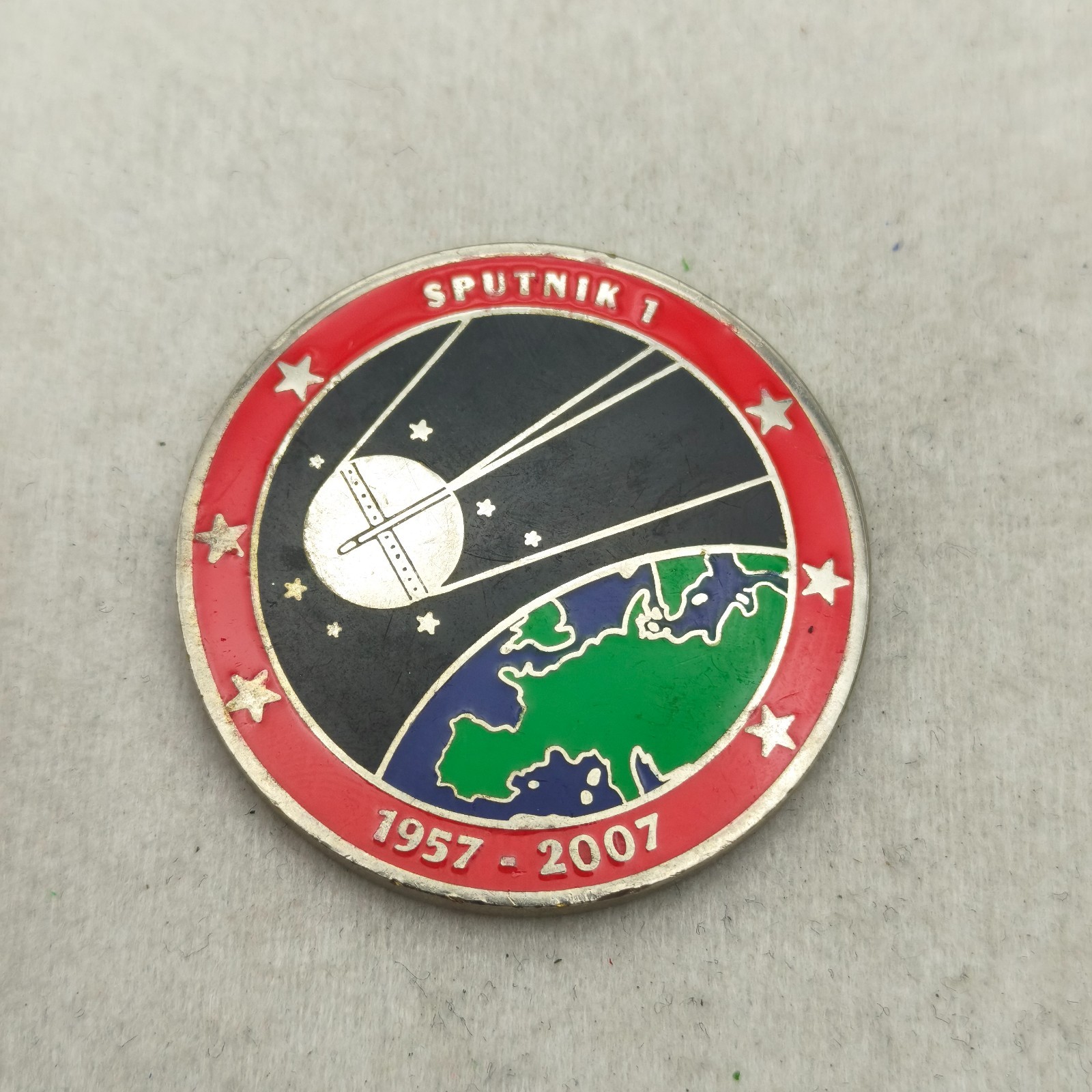 SPUTNIK 1 TEAM MVG 2/69 PC7VEN Challenge Coin gallery