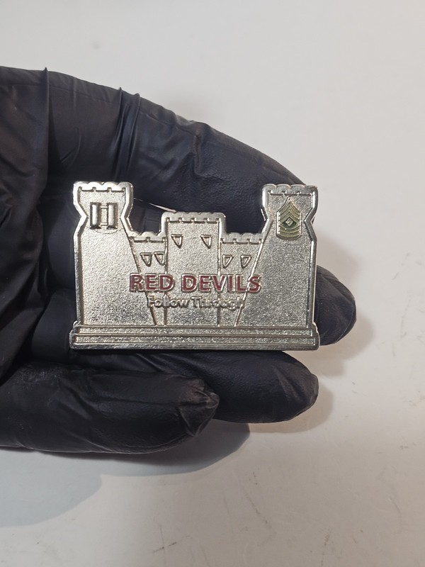 Germany Kuwait Red Devils 58th Follow Through Company Challenge Coin gallery