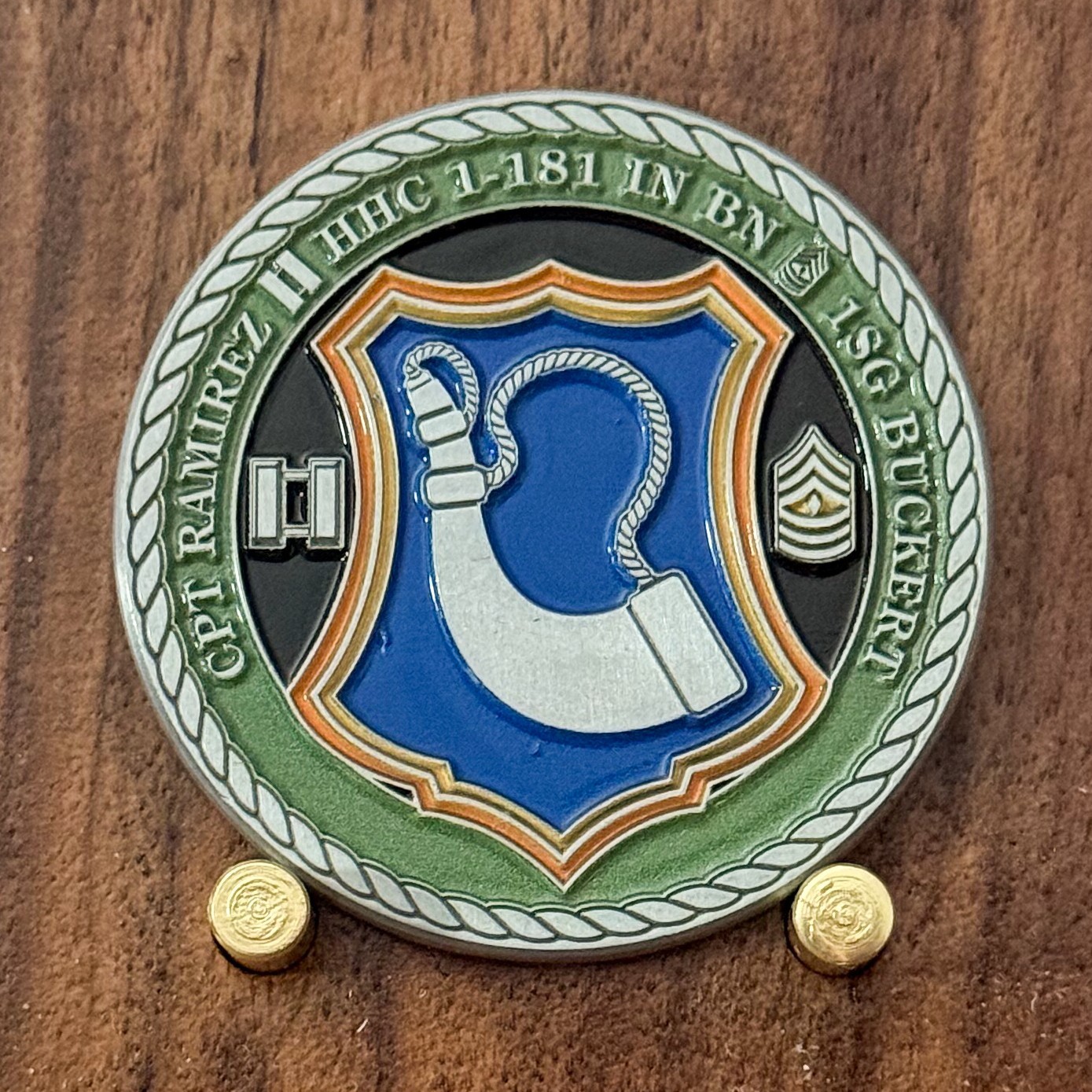 Operation Inherent Resolve Iraq 1-181 Infantry Battalion Challenge Coin 1#28 gallery