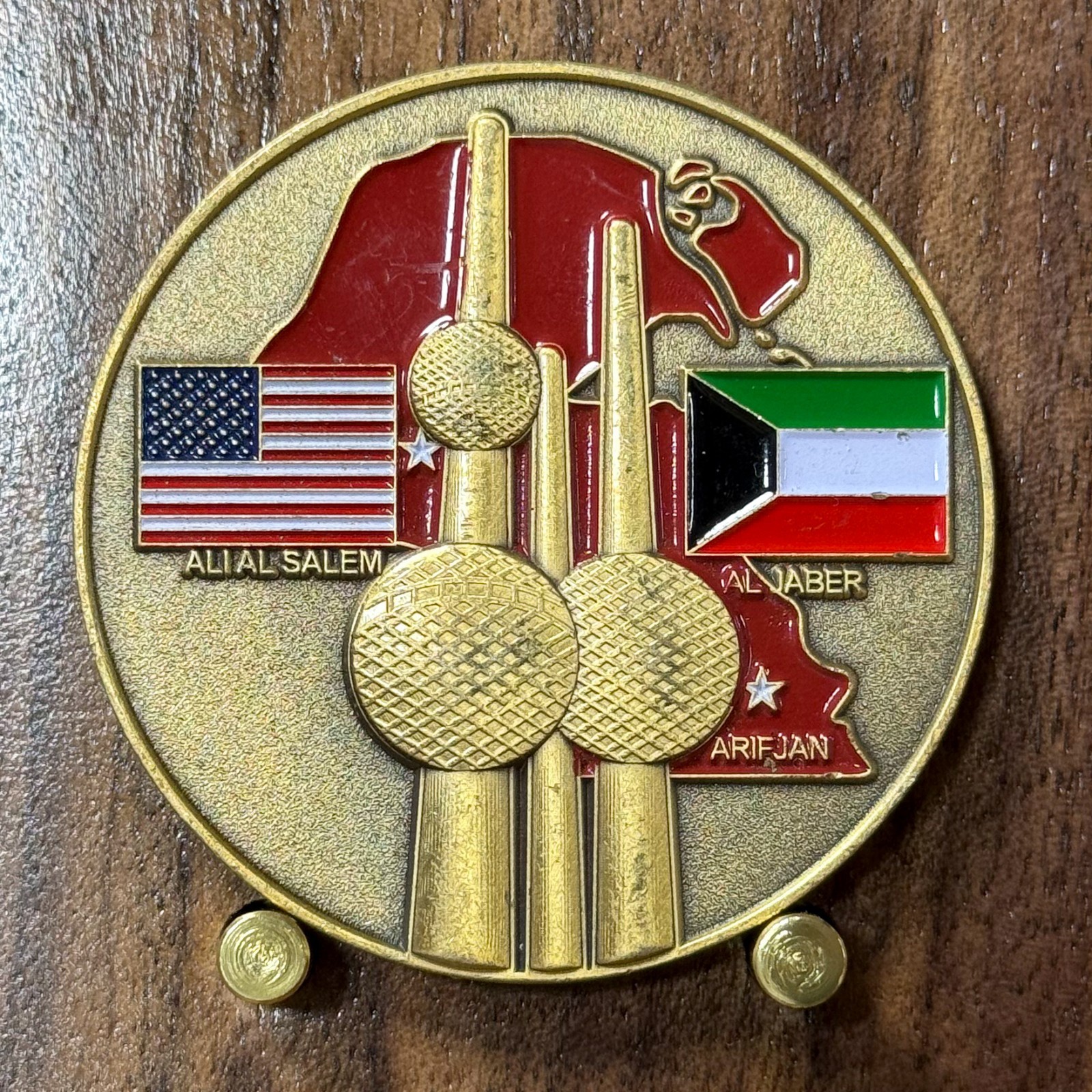 Operation Inherent Resolve Kuwait Ali Al Salem Air Base Challenge Coin M#5 gallery
