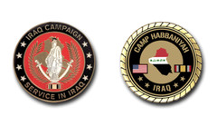 Camp Habbaniyah Iraq Service Challenge Coin
