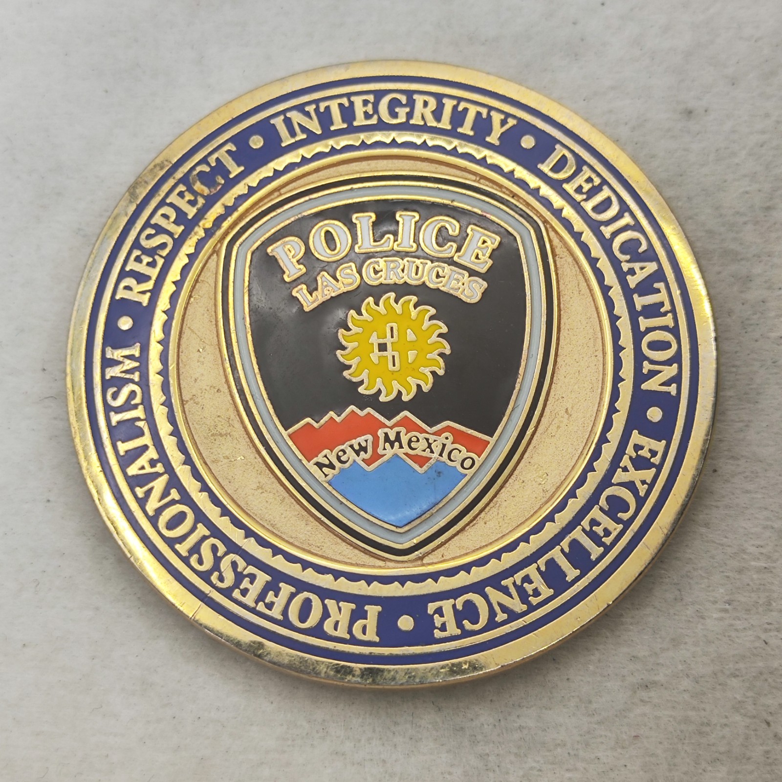 Las Cruces Police Department New Mexico Challenge Coin gallery