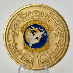 160th SOAR Night Stalkers Prime Chance Desert Storm USASOC Challenge Coin