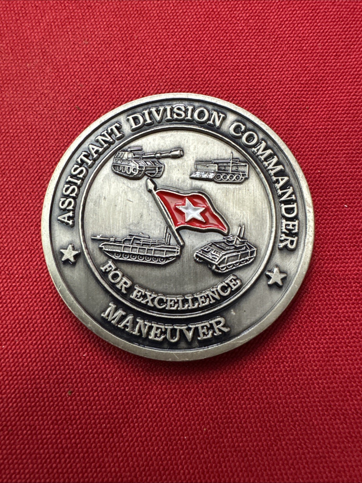 Army Challenge Coin 24th Infantry Division Assistant Division Commander E451 gallery