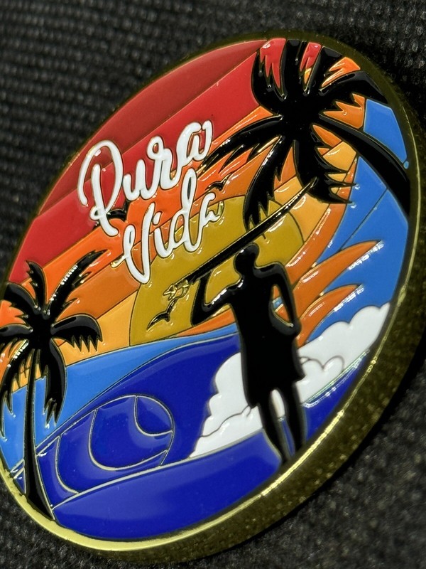 DEA Pura Vida Costa Rica San José Country Office Special Agent Challenge Coin gallery