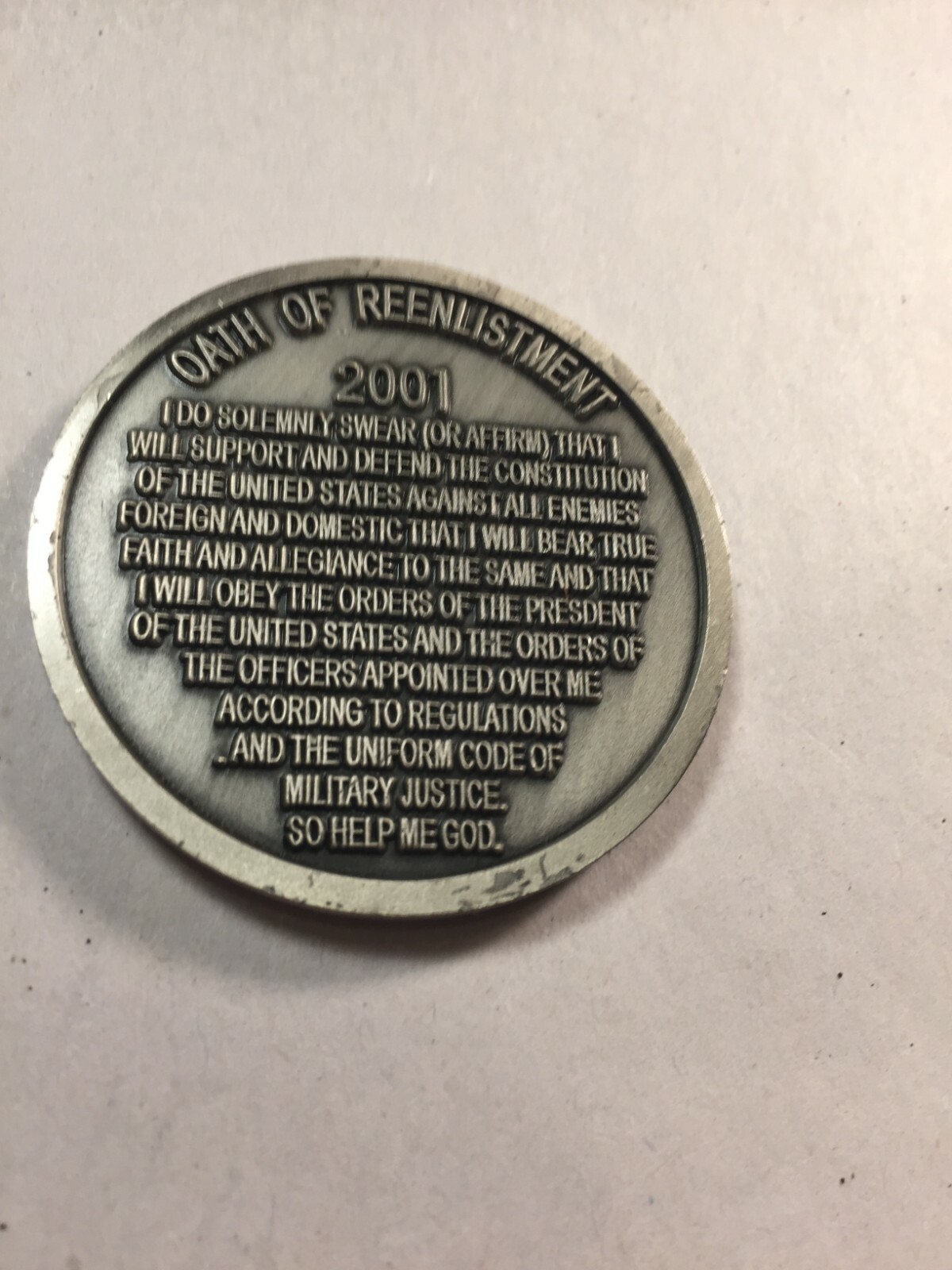 US Army 2nd Infantry Div. (Second to None) Challenge Coin gallery