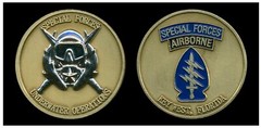 Challenge Coin – US Army Special Forces Underwater Operations – Key West