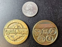 New Captain Morgan Challenge Coin Souvenir