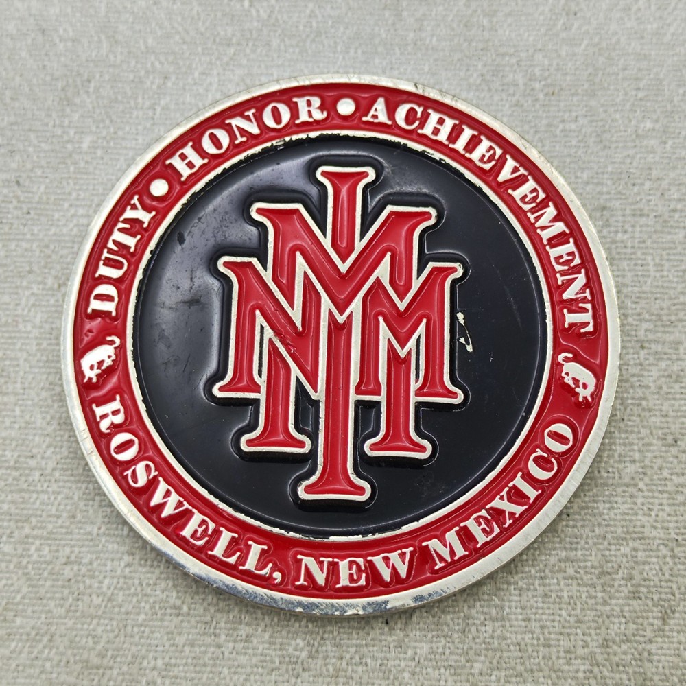 New Mexico Military Institute 1979 Alumni Roswell NMMI Challenge Coin