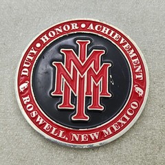 New Mexico Military Institute 1979 Alumni Roswell NMMI Challenge Coin
