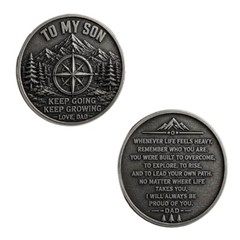 Double Sided 3D High Relief Commemorative Coin Collectible Challenge Souvenir To