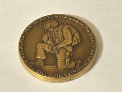 Challenge Coin – The task ahead of you is never as great as the power behind you