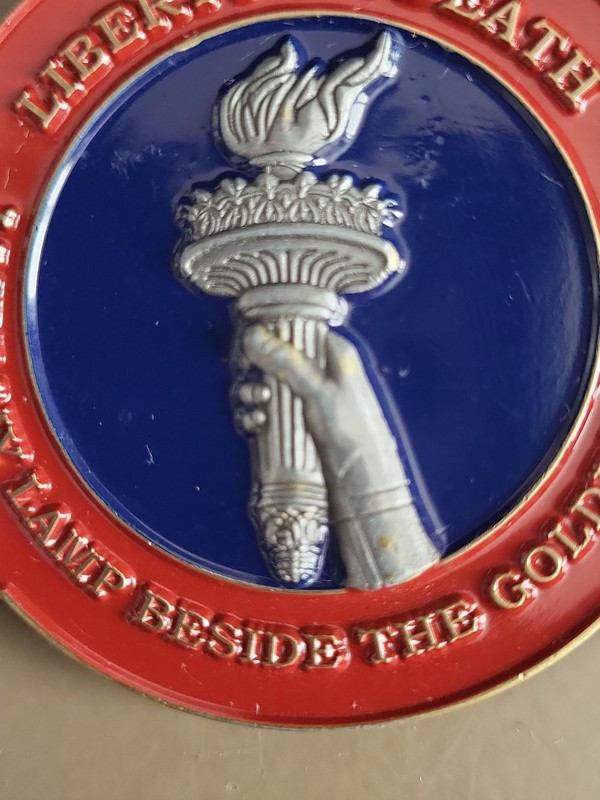 Don't Tread On Me -Liberty Or Death -United We Stand Golden Doors Challenge Coin gallery