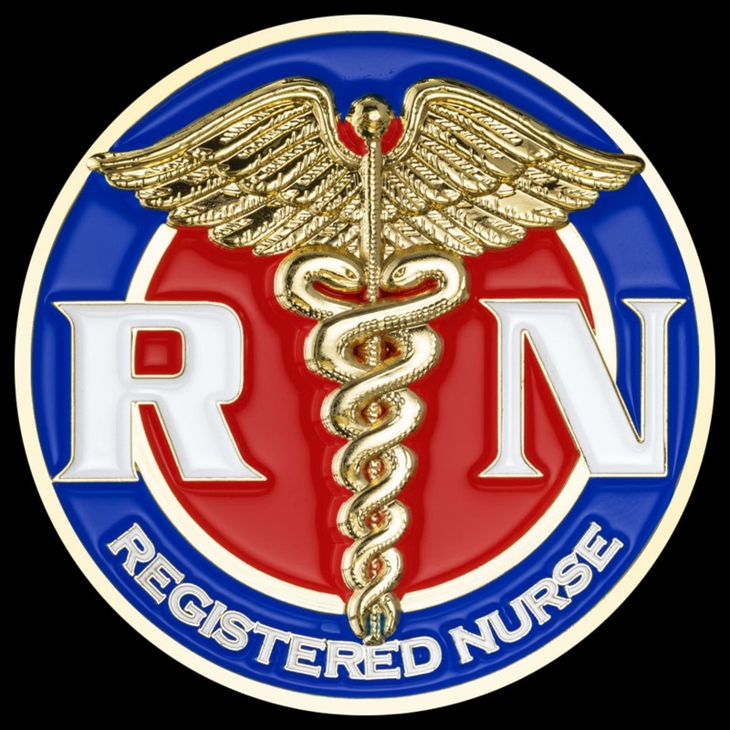 Registered Nurse RN Gold Prayer Coin gallery