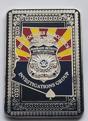🔥RARE/SOUGHT🔥HSI NOGALES NARCOTICS INVESTIGATIONS GROUP G3 Challenge Coin