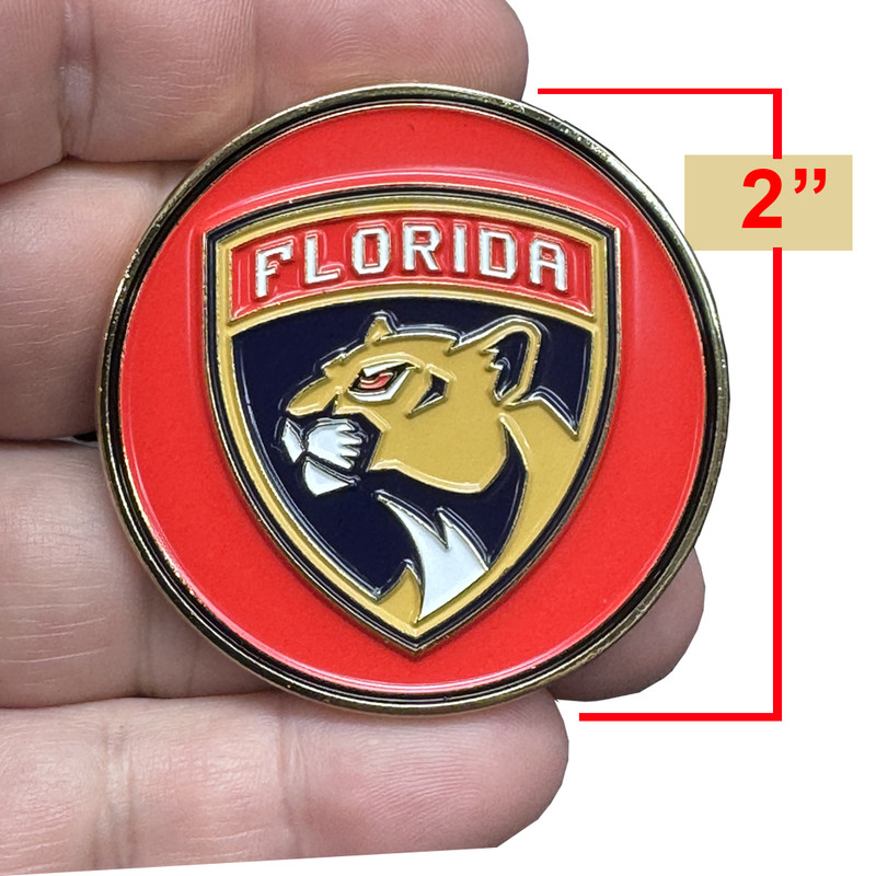 BL5-1 Panthers 2025 Stanley Cup Challenge Coin Hockey Sunrise Fire Department Da gallery