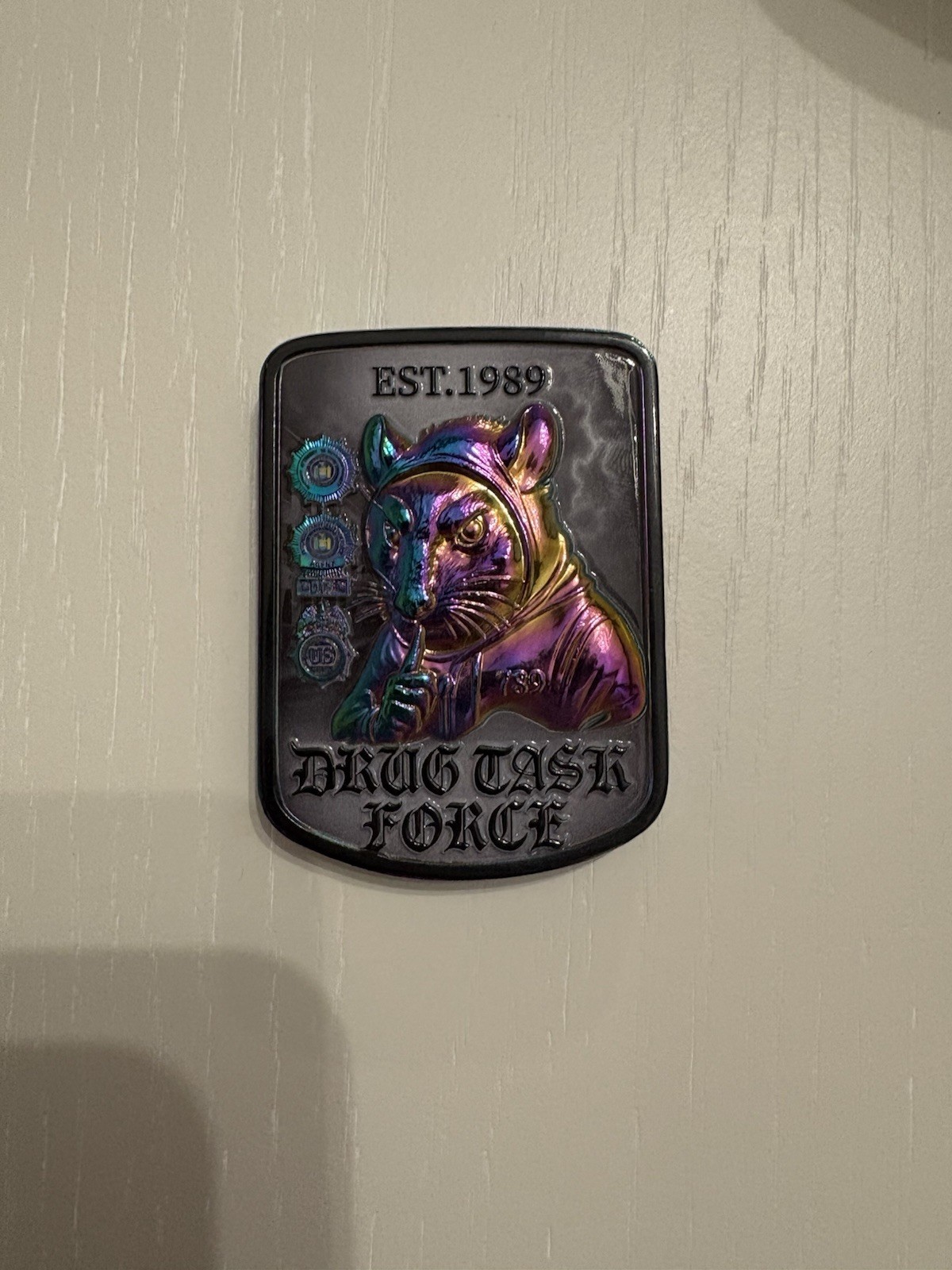 Delta Narco Seals Dutchess County New York Drug Task Force Police Challenge Coin gallery