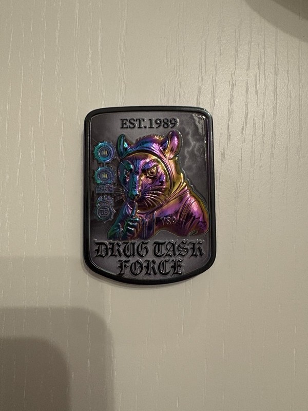 Delta Narco Seals Dutchess County New York Drug Task Force Police Challenge Coin gallery