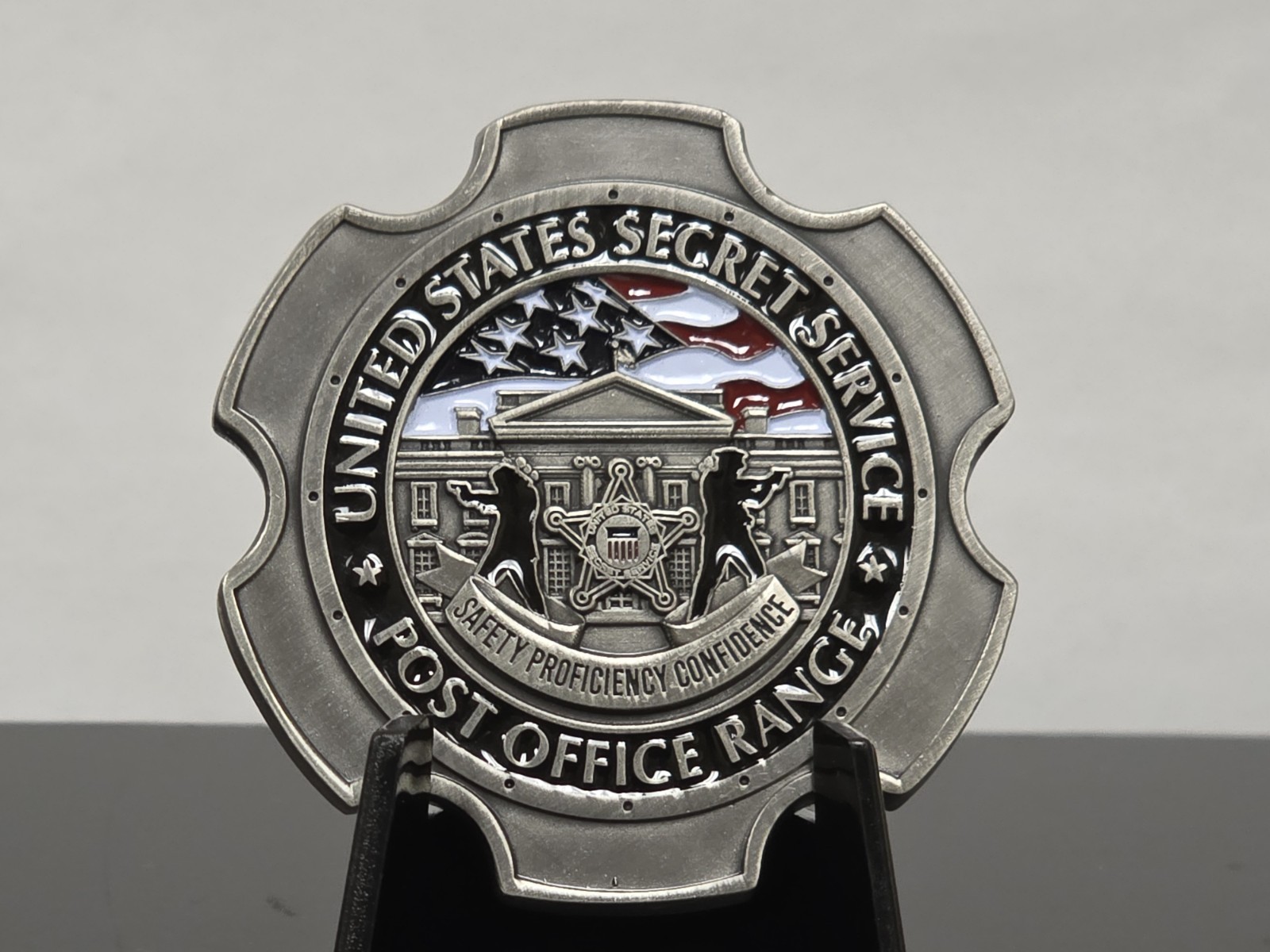 🔥RARE🔥USSS POST OFFICE RANGE CHALLENGE COIN SECRET SERVICE gallery