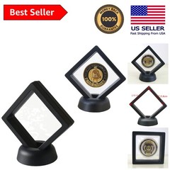 Protective 3D Clear Case Set for Coins & Jewelry – Perfect Medal Display Stands