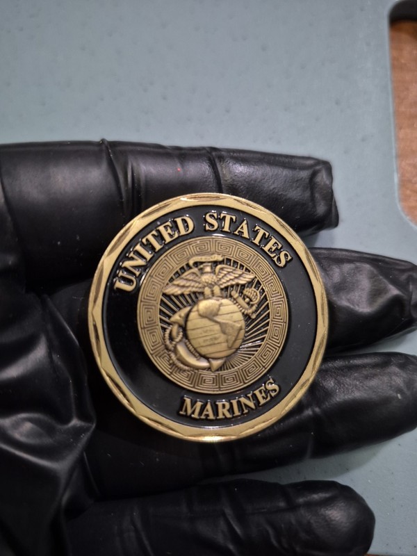 United States Marines St,Michael the Archangel Challenge Coin gallery