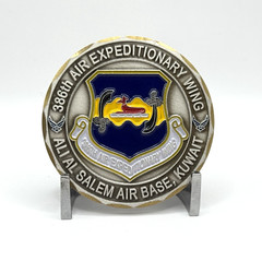 CHALLENGE COIN – Commander 386th AEW Operations Group Ali Al Salem Kuwait