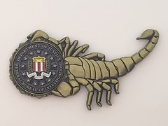 🔥RARE/SOUGHT🔥FBI TUCSON RESIDENT AGENCY CHALLENGE COIN