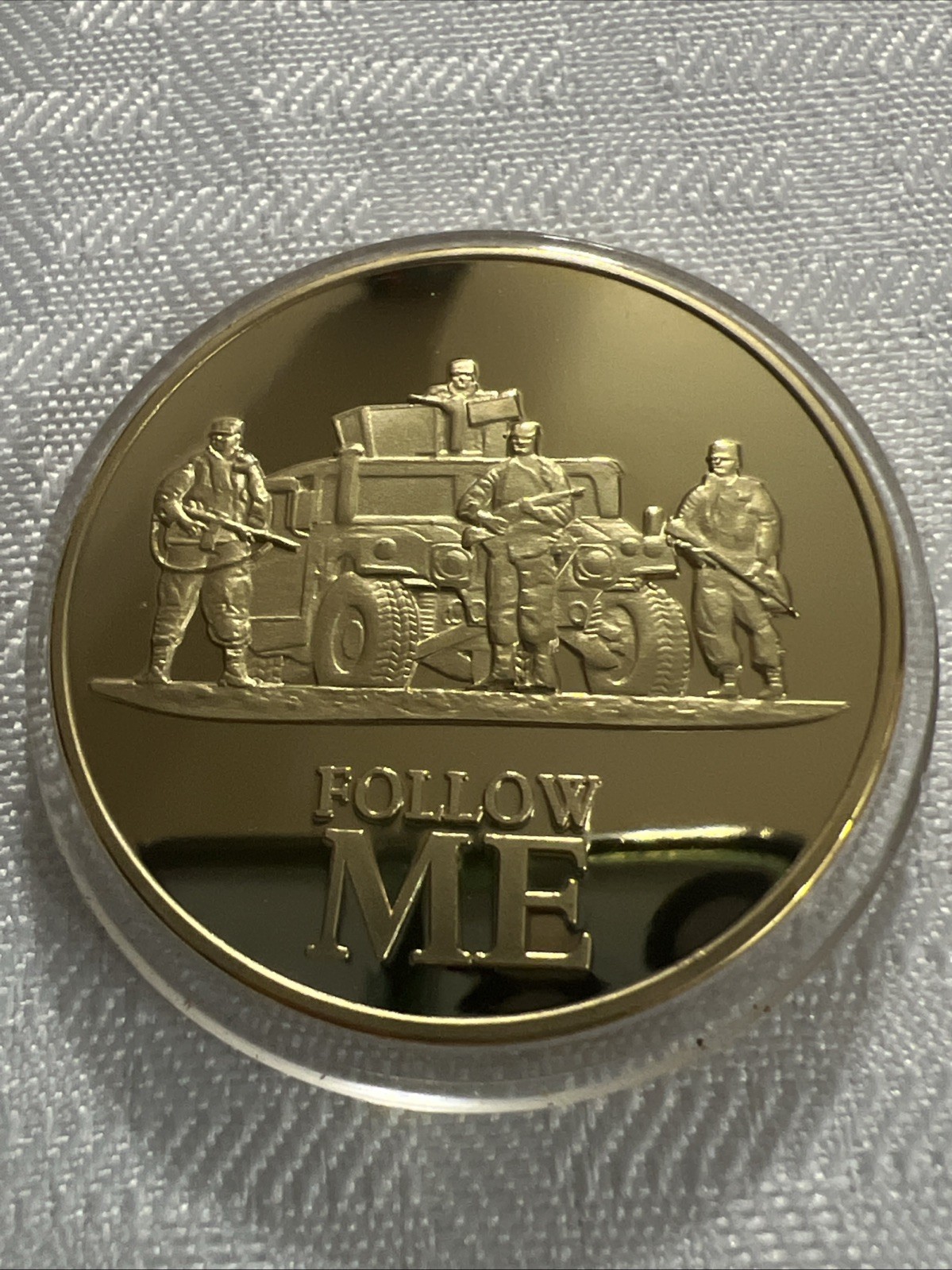 The United States Army 1175 Current Follow Me Challenge Coin gallery