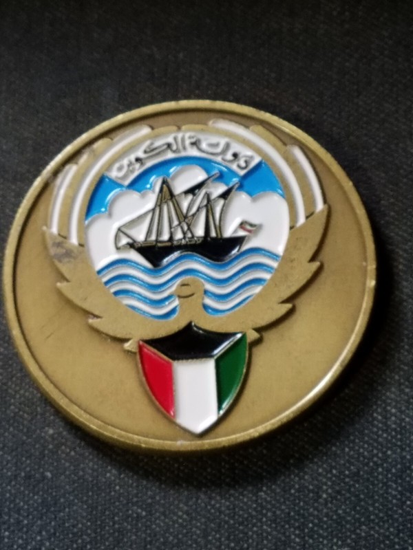 Challenge COIN GENERAL HQ Kuwait LIAISON office Lakeland Air Force base gallery