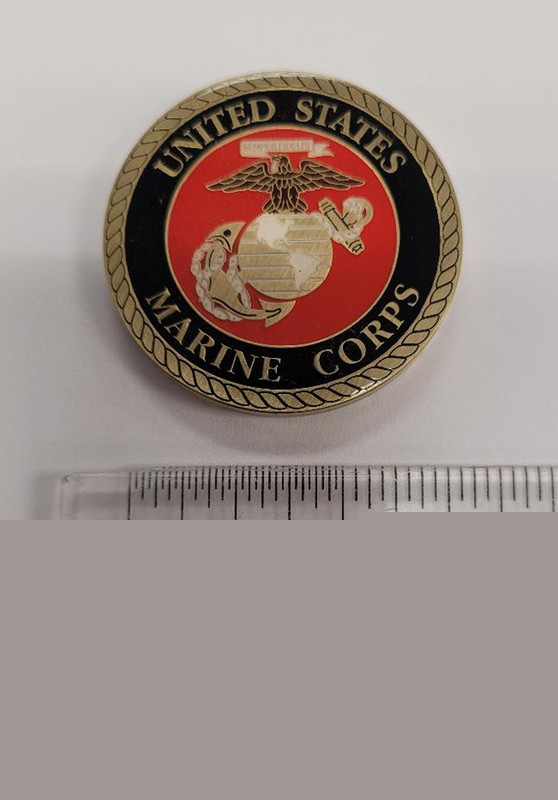 0233 Intelligence Tactics Instructor US Marine Corps MOS Challenge Coin gallery