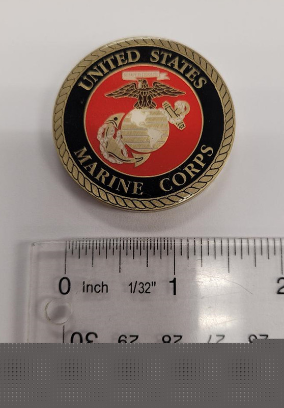 8711 Ground Command and Control Operations NCO USMC MOS Challenge Coin gallery