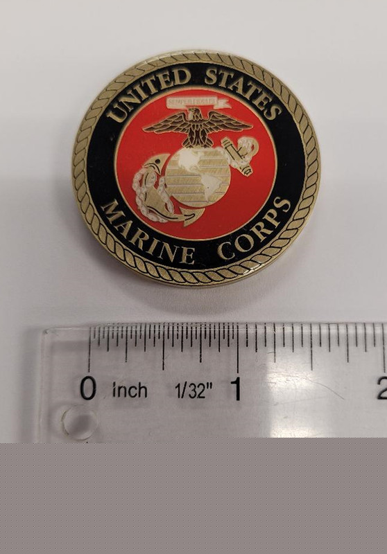 US Marine Corps Chief Warrant Officer 4 Challenge Coin Officially Licensed gallery