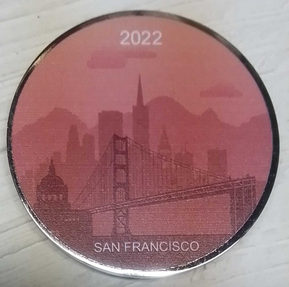Fernet Branca San Francisco 2022 Challenge Coin gallery