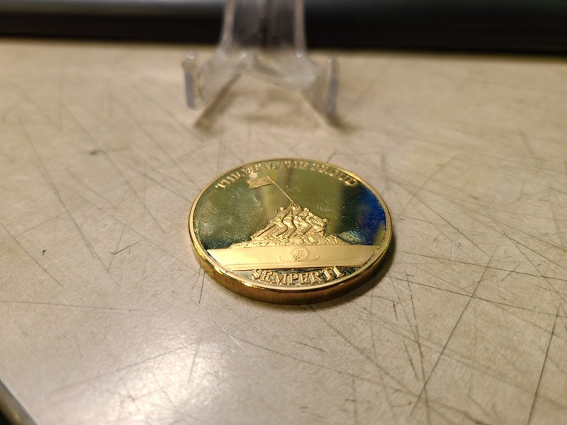 USMC 1775 Current "The Few The Proud" Semper FI Challenge Coin gallery