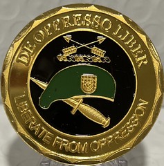 * US Army Special Forces Army Challenge Coin Liberate From Oppression New Coin