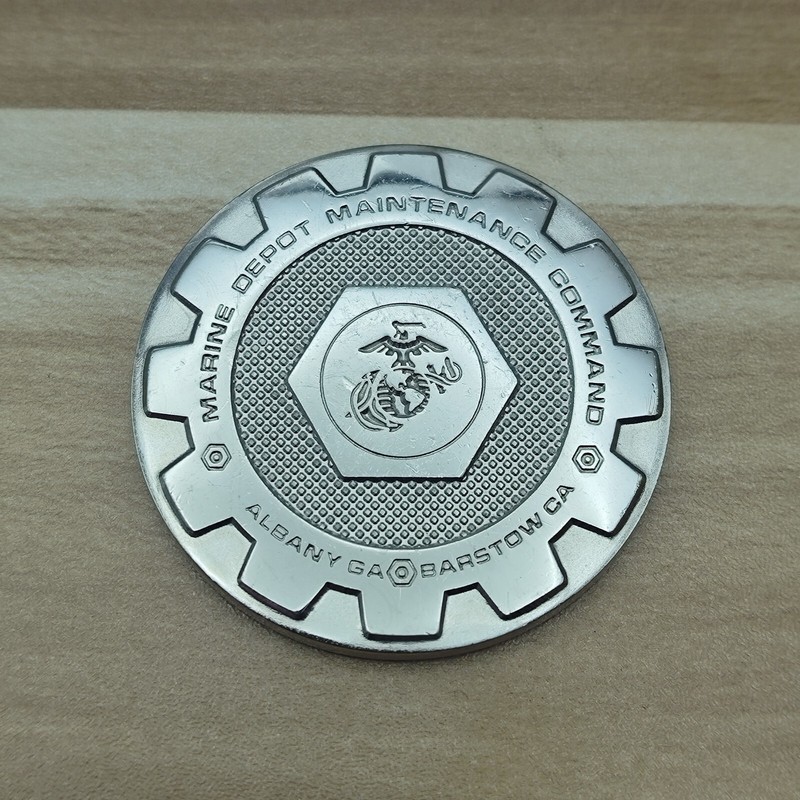 Marine Depot Maintenance Command Challenge Coin gallery