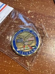 US Armed Forces Operation Desert Storm Veteran Challenge Coin 42mm