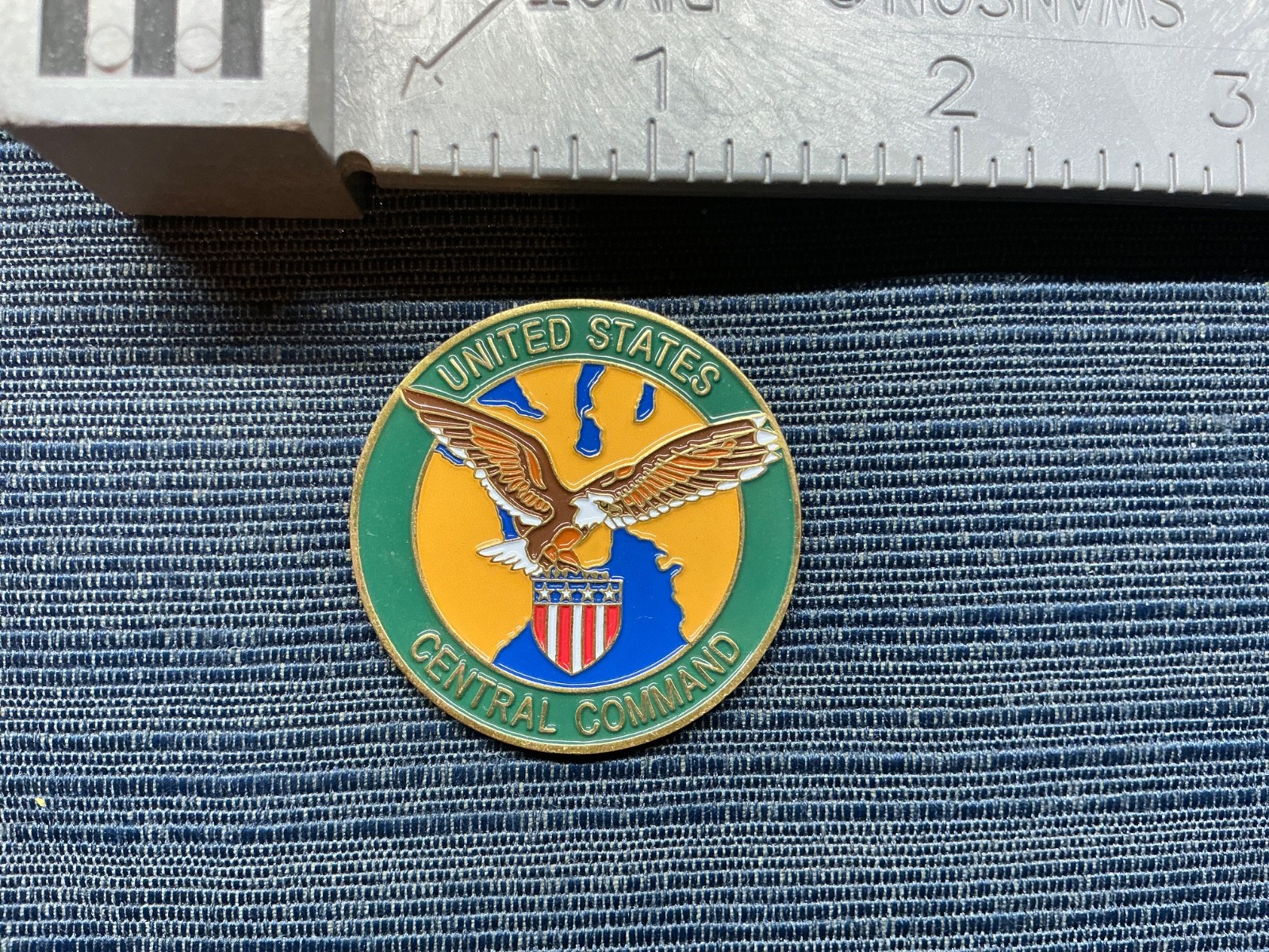 Challenge Coin, U.S. Central Command, Military Cooperation, Kuwait gallery