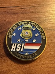 Department of homeland F.A.N.G New Mexico Challenge Coin