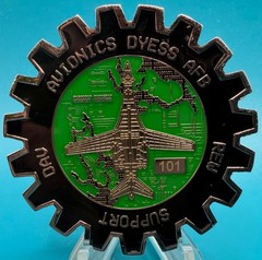 USAF Fighter Avionics Dyess Air Force Base, TX Bomber Military Challenge Coin