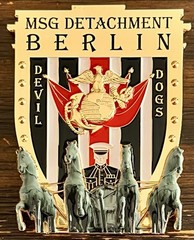 USMC MSG Det Marine Security Guard Detachment Berlin, Germany Challenge Coin