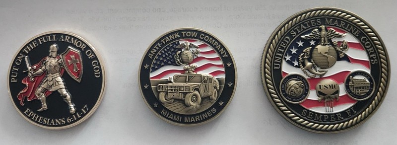 United States Marine Corps 250th Anniversary Challenge Coin 2025 USMC gallery