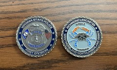 Virginia State Police Area 02 Challenge Coin